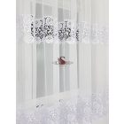 Elegáns fehér voile függöny – 400×180 cm