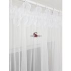 Elegáns fehér voile függöny – 400×180 cm