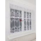Prémium csipkefüggöny 300×130 cm – elegancia konyhába és nappaliba