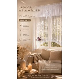  Elegáns hímzett függöny